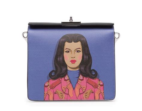 prada face art bag|Prada clothing line.